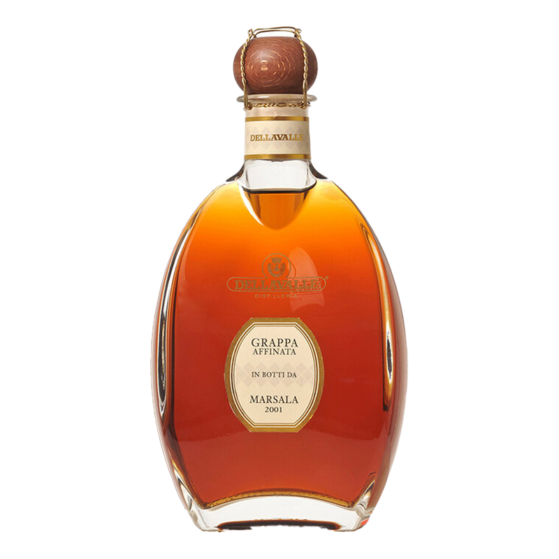 DELLAVALLE GRAPPA - AGED IN MARSALA BARRIQUES Btl 70
