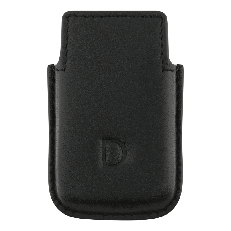ST DUPONT LIGHTER CASE - SLIMMY BLACK Piece