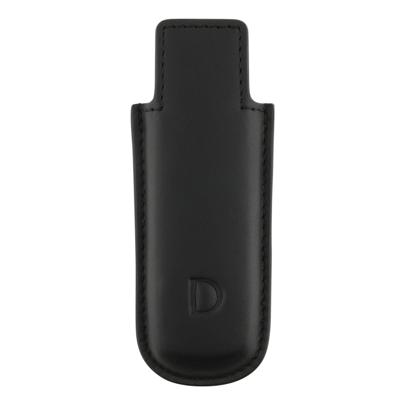 ST DUPONT LIGHTER CASE - TWIGGY BLACK Piece