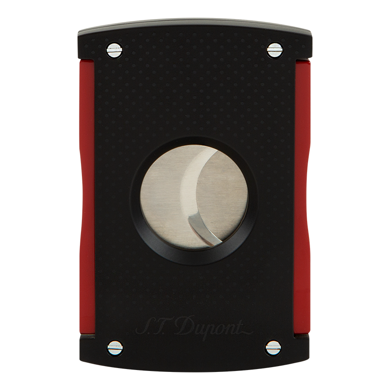 ST DUPONT CUTTER MAXIJET - MATTE BLACK & RED Piece