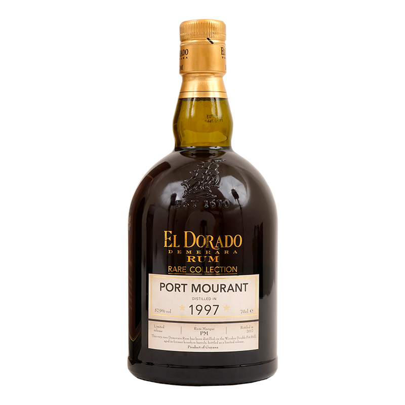 EL DORADO RHUM - RARE COLLECTION - PORT MOURANT- RELEASE 2 - 20 ANS - 1997 Btl 70