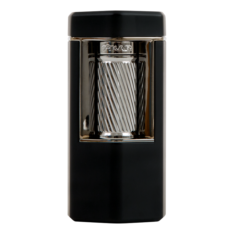 XIKAR MERIDIAN - TRIPLE SOFT FLAME - BLACK&GUNMETAL Piece