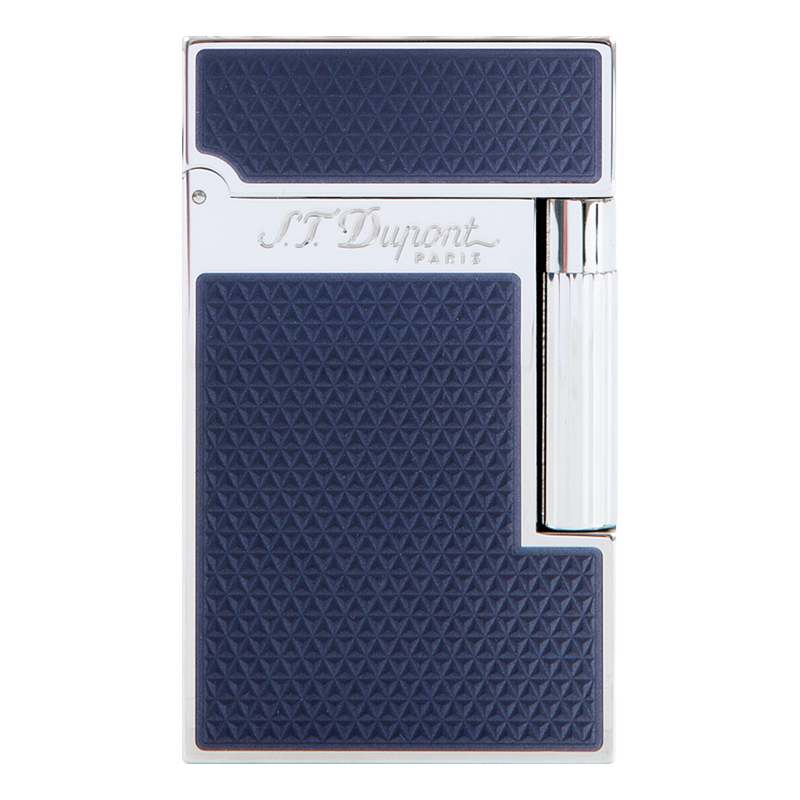 ST DUPONT LIGNE 2 - GUILLOCHE BLUE LACQUER Piece