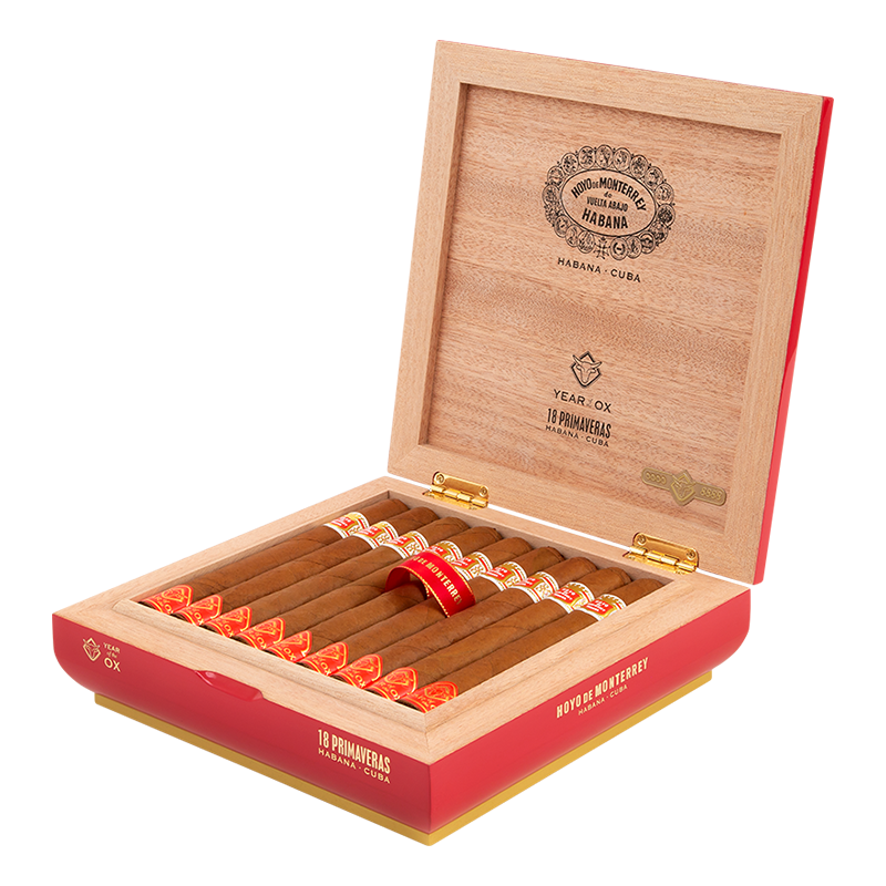 HOYO DE MONTERREY PRIMAVERAS - YEAR OF THE OX - 2021 Box 18