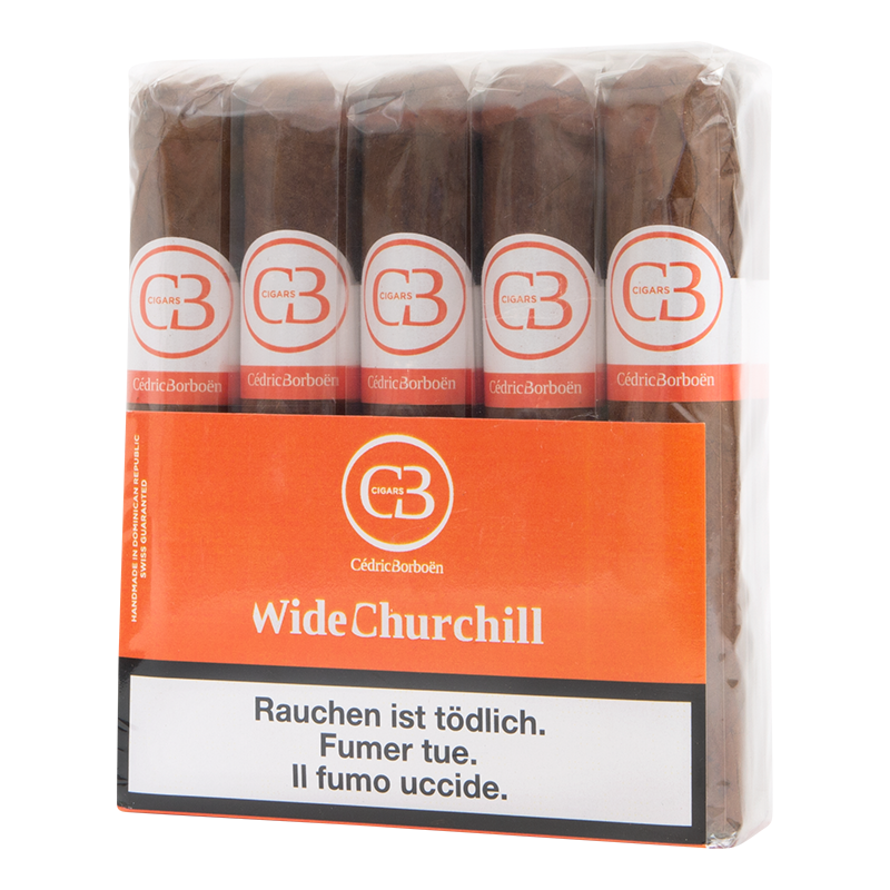 CB CIGARS 01 FIRST WIDE CHURCHILL Box 10