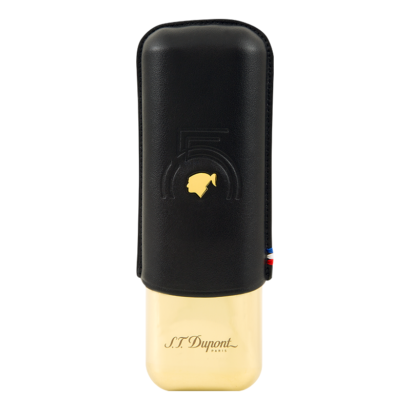 ST DUPONT CIGAR CASE - COHIBA 55 - 2 CIGARE Piece