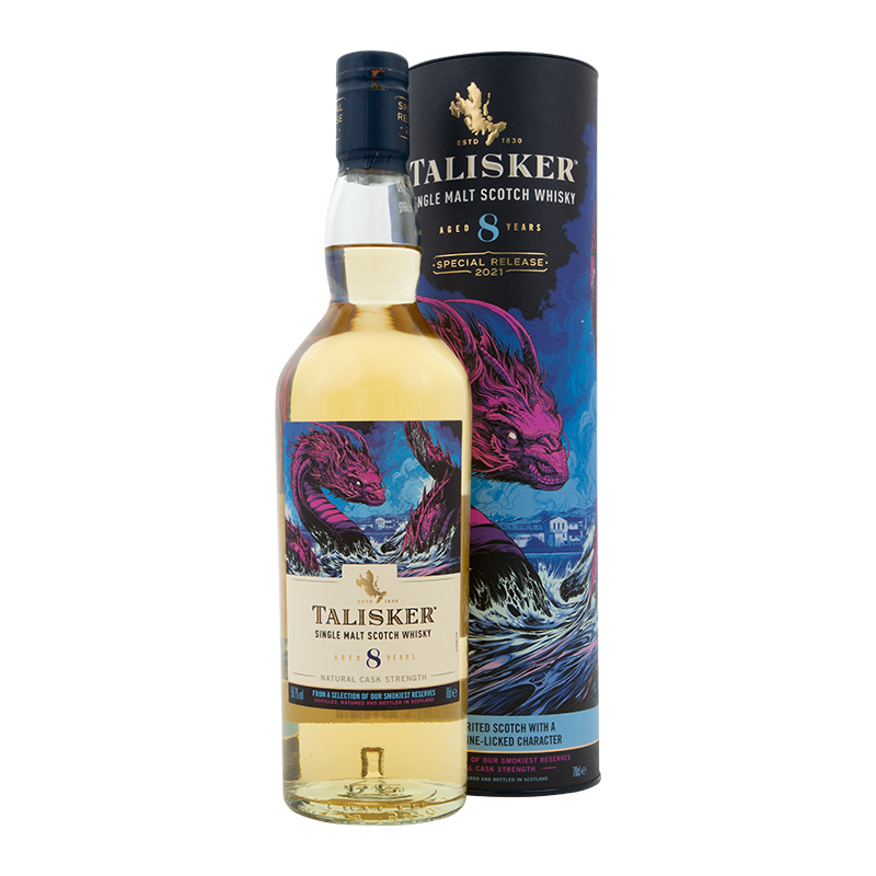 TALISKER WHISKY - SPECIAL RELEASE 2021 - 8 ANS Btl 70