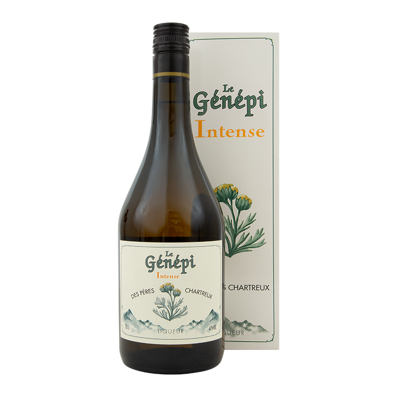 PERES CHARTREUX LIQUEUR - GENEPI - INTENSE Btl 70