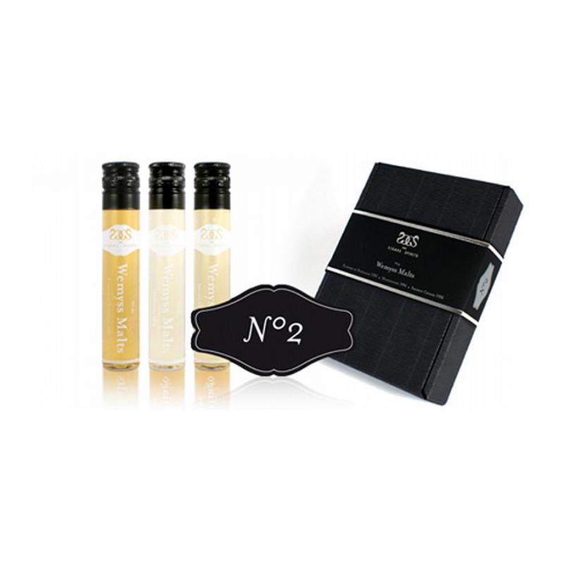 CIGARS and SPIRITS WHISKY - NO.2 - WEMYSS 90s - 3x5cl Box