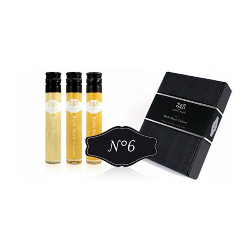CIGARS and SPIRITS RHUM - NO.6 - MARIE GALANTE - 3x5cl Box