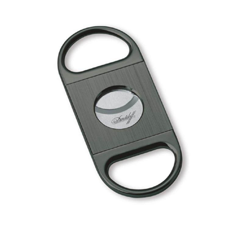 DAVIDOFF DOUBLE CUTTER - BRUSHED ANTHRACIT Piece