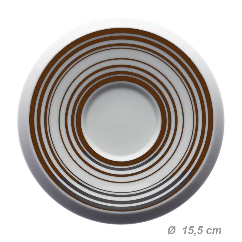WALKURE ROSSI - CAPPUCCINO SAUCER Box
