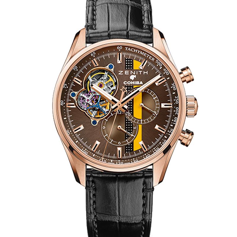 ZENITH EL PRIMERO CHRONOMASTER 1969 COHIBA EDITION - GOLD Piece