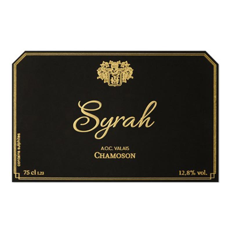 SIMON MAYE ET FILS SYRAH DE CHAMOSON - 2017 Btl 75
