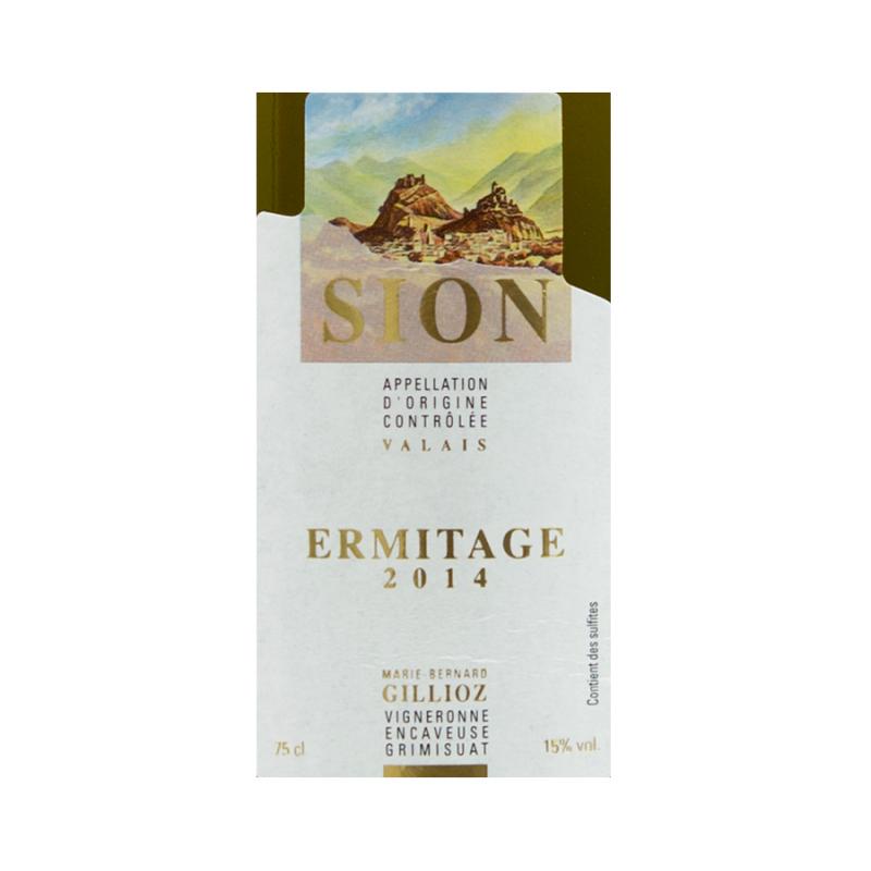 MARIE-BERNARD GILLIOZ ERMITAGE - SION - 2014 Btl 75