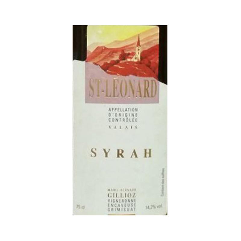 MARIE-BERNARD GILLIOZ SYRAH - SAINT-LEONARD - 2014 Btl 75