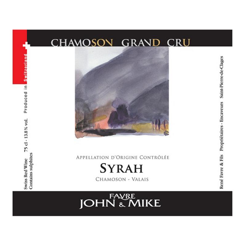 JOHN & MIKE FAVRE SYRAH - GRAND CRU - 2014 Btl 75