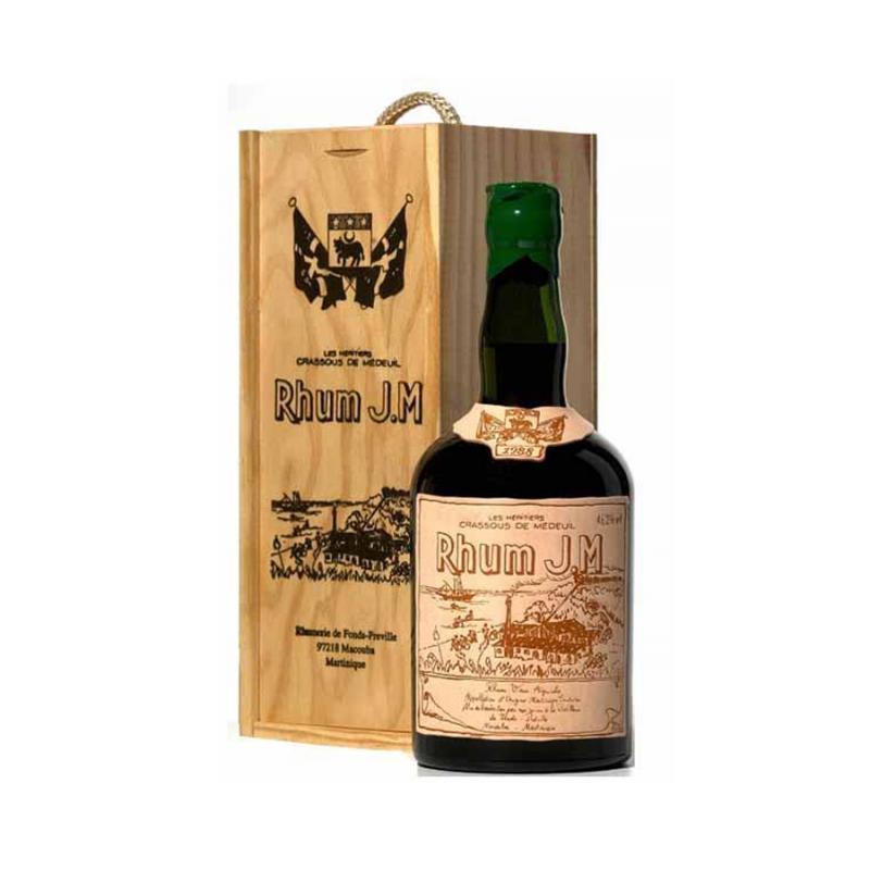 JM RHUM - BRUT DE F&Ucirc;T - 15 ANS - 1988 Btl 70