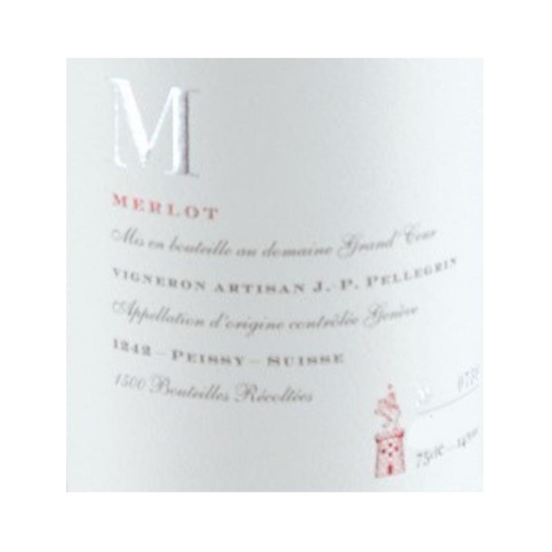 DOMAINE GRAND'COUR - JEAN-PIERRE PELLEGRIN MERLOT - M - 2014 - DOMAINE GRAND COUR Btl 75