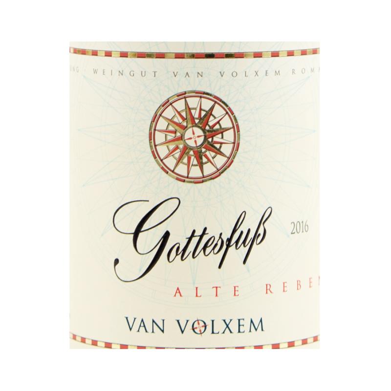 VAN VOLXEM RIESLING - GOTTESFUSS - ALTE REBEN - 2016 Btl 75
