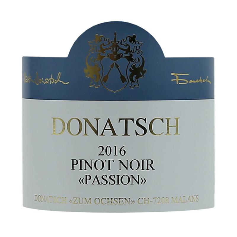 DONATSCH PINOT NOIR - PASSSION - 2016 Btl 75
