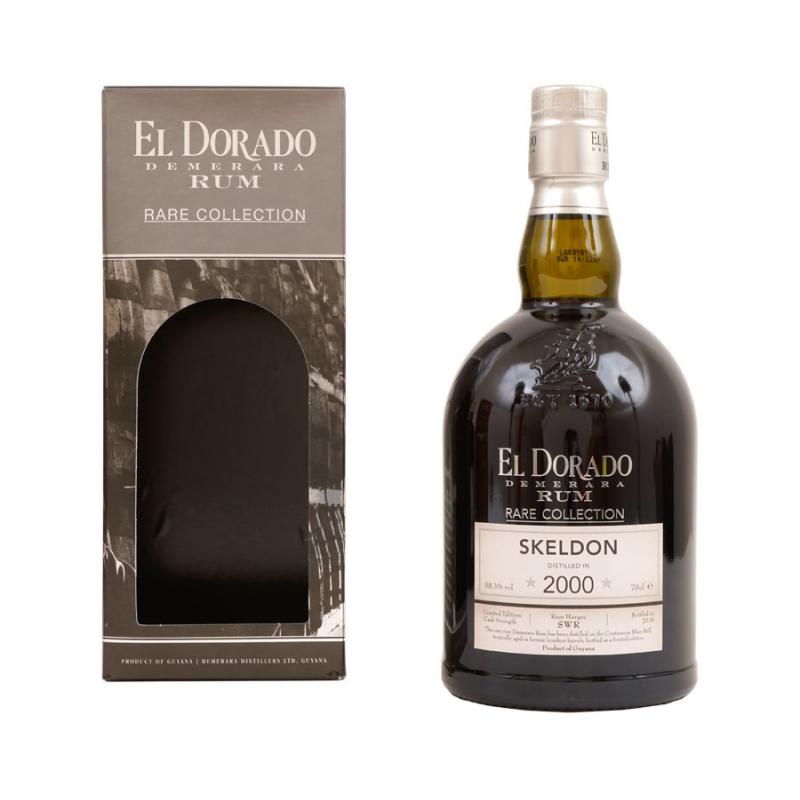 EL DORADO RHUM - RARE COLLECTION - SKELDON - RELASE 3 - 18 ANS - 2000 Btl 70