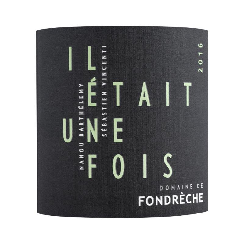 DOMAINE DE FONDRECHE IL &Eacute;TAIT UNE FOIS - ROUGE 2016 Btl 75
