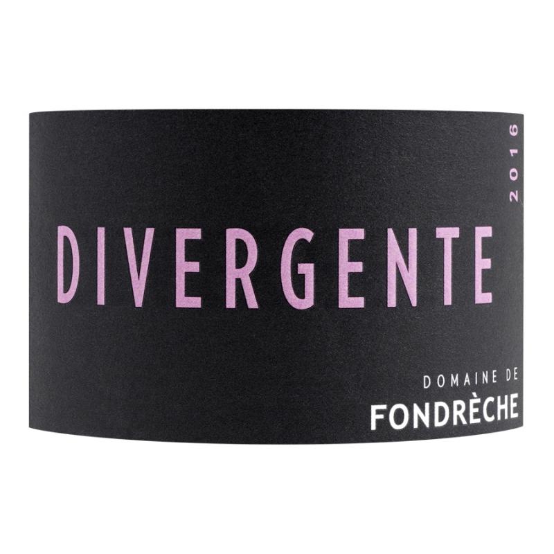 DOMAINE DE FONDRECHE DIVERGENTE - ROUGE 2016 Btl 75