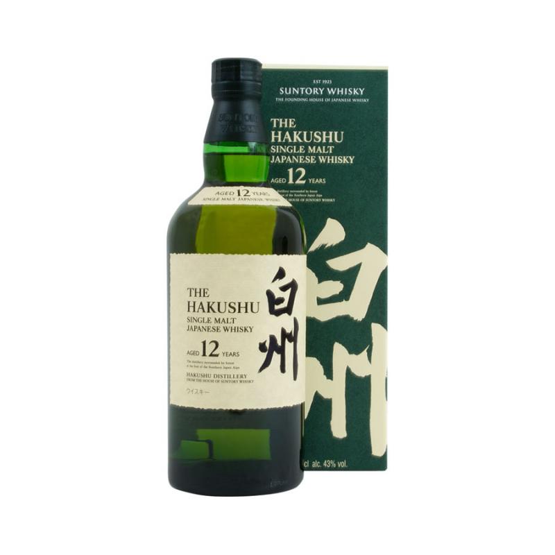 SUNTORY WHISKY - HAKUSHU - SINGLE MALT - 12 ANS Btl 70